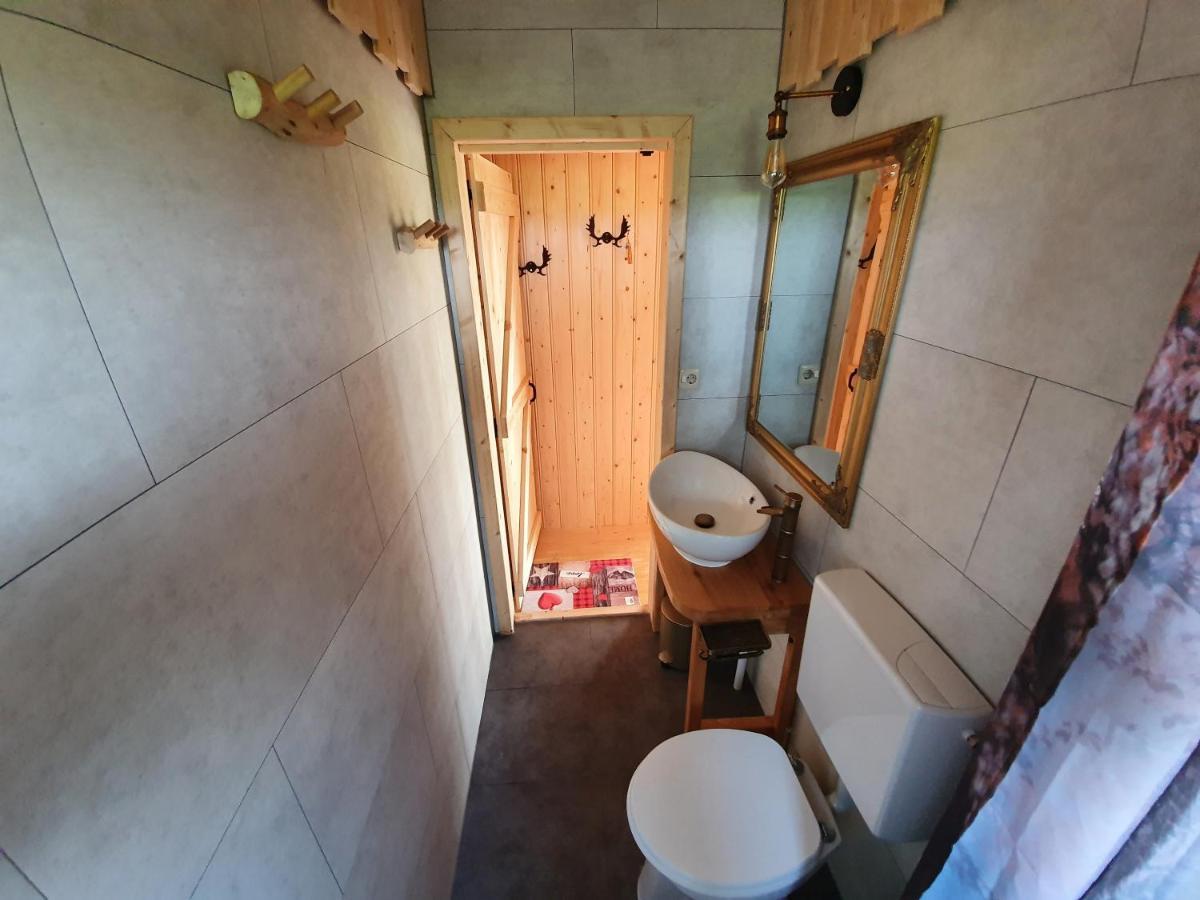 דירות Vriescheloo Tiny House Het Reebokje מראה חיצוני תמונה