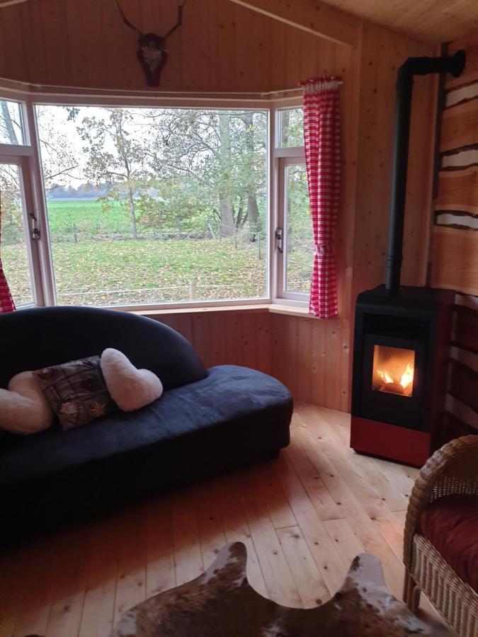 דירות Vriescheloo Tiny House Het Reebokje מראה חיצוני תמונה